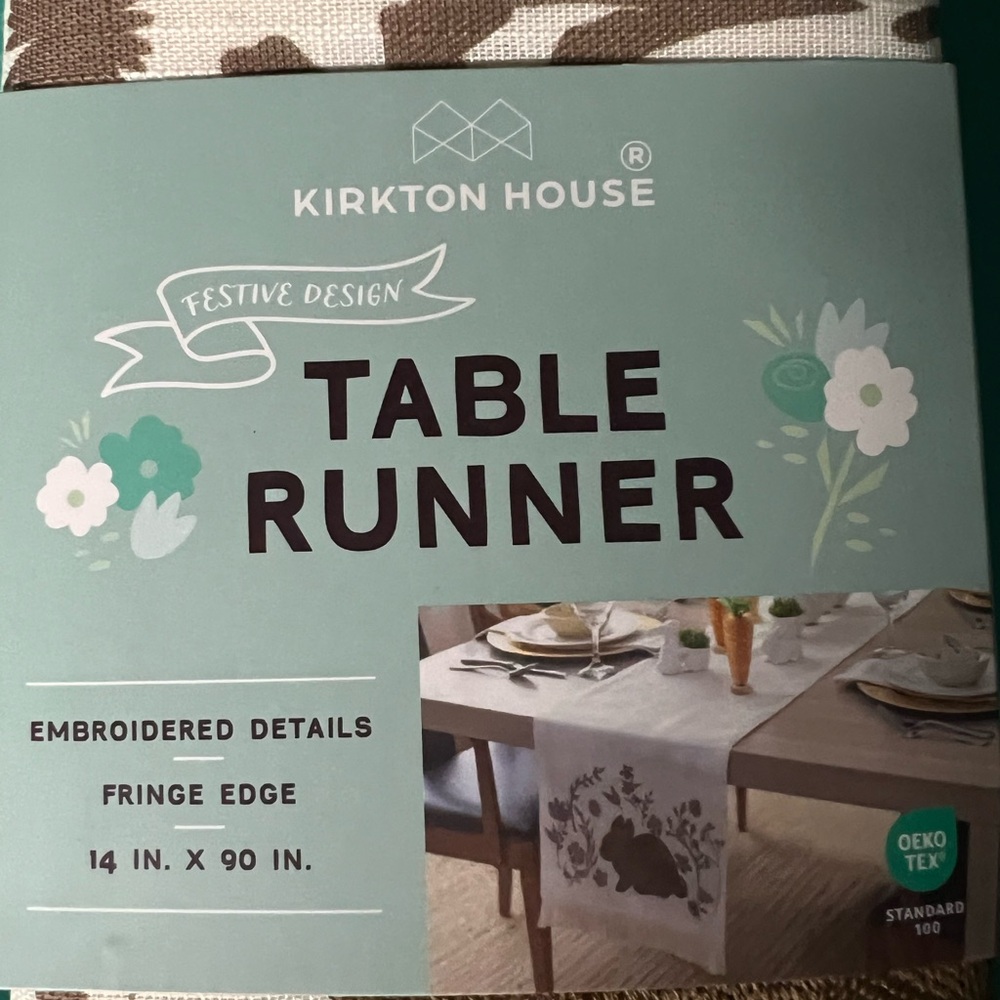 Kirkton House Easter Table Runner